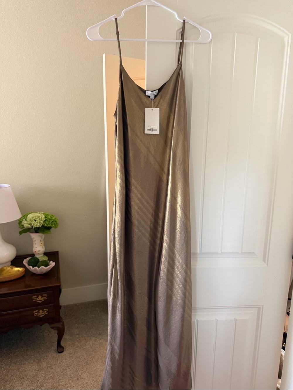 Current Air Gold Slip Maxi